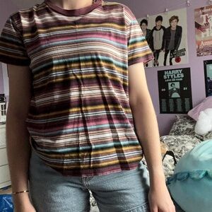 urban outfitters striped t shirt